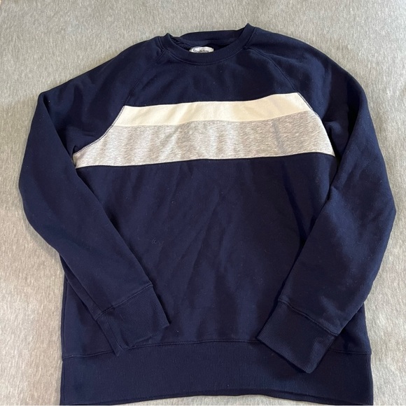 Goodfellow & Co Other - Goodfellow & Co Blue and Gray Color Block Sweatshirt